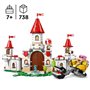 LEGO Super Mario 71435 Combat Contre Roy au Château de Peach - Set Personnages Nintendo