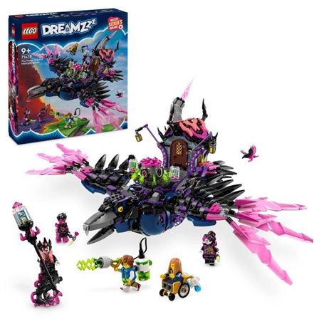 LEGO DREAMZzz 71478 Le Corbeau de Minuit de la Sorciere des Cauchemars - Set Modulable