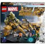 LEGO Marvel 76290 Les Avengers Contre le Léviathan, Set avec minifigurines de super-héros