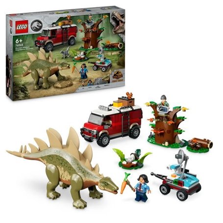 LEGO Jurassic World 76965 Missions dinosaures : la découverte du stégosaure