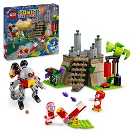 LEGO Sonic the Hedgehog 76998 Knuckles et le sanctuaire du Master Emerald Set pour gamers