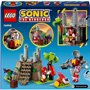 LEGO Sonic the Hedgehog 76998 Knuckles et le sanctuaire du Master Emerald Set pour gamers