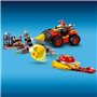 LEGO Sonic the Hedgehog 76999 Super Sonic contre Egg Drillster, Avec Shadow et Dr. Eggman