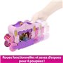 Princesses Disney-Caleche et Château-Coffret avec poupée Aurore HWX17