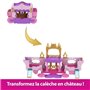 Princesses Disney-Caleche et Château-Coffret avec poupée Aurore HWX17