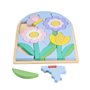 Fisher-Price-Puzzle Fleurs en Bois-Puzzle 37 pieces pour la maternelle HXT97