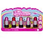 BARBIE Coffret Mini BarbieLand 6 rouge a levres avec mini poupées - JBD26