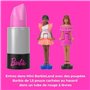 BARBIE Coffret Mini BarbieLand 6 rouge a levres avec mini poupées - JBD26