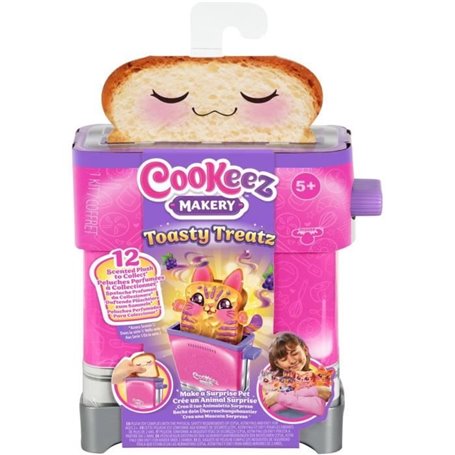 Toasty - MOOSE TOYS - COOKEEZ MAKERY - Peluche parfumée en forme de toast