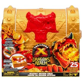 Coffre aux Trésors Dragons Realm - MOOSE TOYS - TRESOR X - Coffre interactif avec figurines et trésors