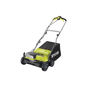 Scarificateur / aérateur - RYOBI - Brushless - Ø 35 cm - 2-en-1 - bac souple 55 L - 2 batteries 36V (18V ONE+) 4 Ah + 1 chargeur