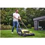 Scarificateur / aérateur - RYOBI - Brushless - Ø 35 cm - 2-en-1 - bac souple 55 L - 2 batteries 36V (18V ONE+) 4 Ah + 1