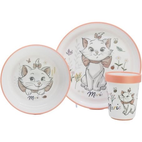 Coffret repas THERMOBABY ARISTOCHAT 3 pieces : Assiette