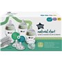 Coffret biberons - TOMMEE TIPPEE - NATURAL START - En verre - Biberons anti-colique 150 ml / 250 ml - Tétines a débit mo