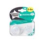 Sucette Tommee Tippee Anytime 0-6m Deux Pandas Bleu Lot de 2 - Silicone - Bébé