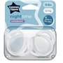 Sucette de nuit - TOMMEE TIPPEE - 0-6 mois - Lot de 2 sucettes phosphorescentes avec capsule de stérilisation réutilisab