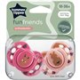 Sucette - TOMMEE TIPPEE - FUN - 18-36 mois - Lot de 2 sucettes symétriques sans BPA - Capsule de stérilisation réutilisa