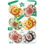 Sucettes - TOMMEE TIPPEE - FUN - 6-18 mois - Lot de 6 - Forme Orthodontique Symétrique - Silicone sans BPA