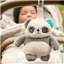 Mini Peluche - TOMMEE TIPPEE - Pippo Le Panda - Aide au sommeil nomade - 6 sons - Rechargeable par USB - Lavable en mach