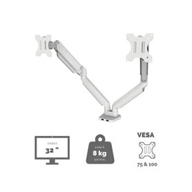 Fellowes Platinum Series Bras porte-écrans double - Blanc