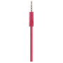 Ecouteurs Filaire Jack 3.5mm avec câble plat Rose Bigben