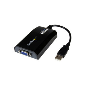 StarTech.com Adaptateur USB vers VGA - 1920x1200 - Carte Vidéo et Graphique Externe - Double Écran - Compatible Mac et Windows e