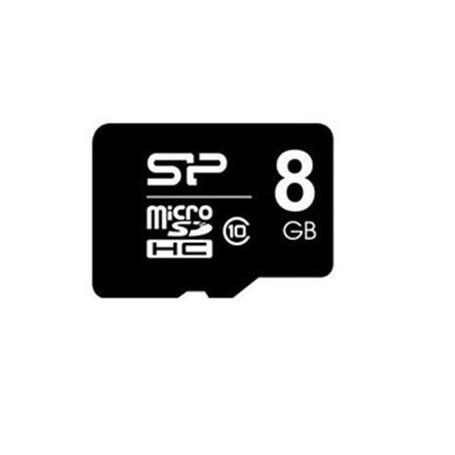 Silicon Power SP008GBSTH010V10SP mémoire flash 8 Go MicroSDHC Classe 10