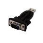 MCL USB2-118B adaptateur et connecteur de câbles USB 2.0 RS232 Noir