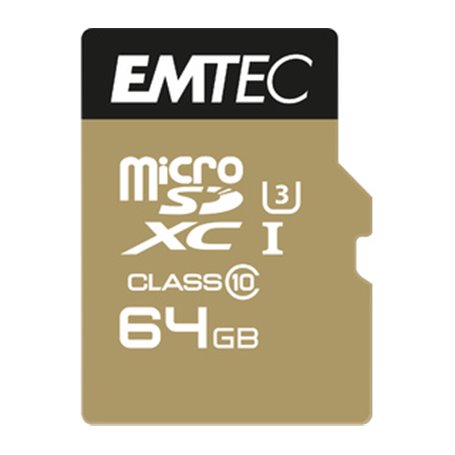 Emtec ECMSDM64GXC10SP mémoire flash 64 Go MicroSDXC Classe 10