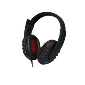 LogiLink HS0033 écouteur/casque Avec fil Arceau Appels/Musique Noir