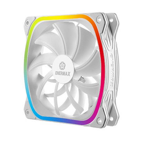 Enermax SquA RGB Boitier PC Ventilateur 12 cm Blanc