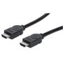 Manhattan 323192 câble HDMI 1 m HDMI Type A (Standard) Noir