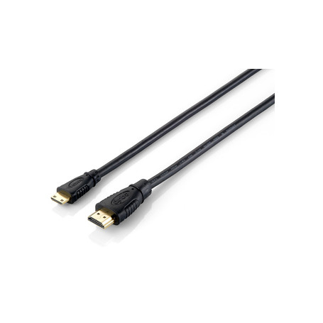 Equip 119306 câble HDMI 1 m HDMI Type A (Standard) HDMI Type C (Mini) Noir