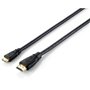 Equip 119306 câble HDMI 1 m HDMI Type A (Standard) HDMI Type C (Mini) Noir