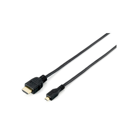 Equip 119309 câble HDMI 1 m HDMI Type A (Standard) HDMI Type D (Micro) Noir