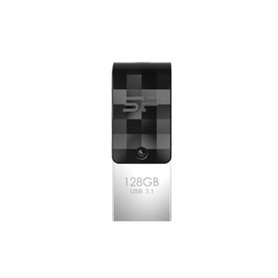 Silicon Power Mobile C31 lecteur USB flash 128 Go USB Type-A / USB Type-C 3.2 Gen 1 (3.1 Gen 1) Noir