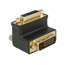 DeLOCK 65866 adaptateur et connecteur de câbles DVI-D DVI-I Noir