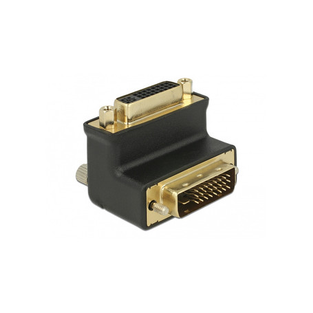 DeLOCK 65866 adaptateur et connecteur de câbles DVI-D DVI-I Noir