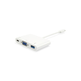 Equip 133462 station d'accueil USB 3.2 Gen 1 (3.1 Gen 1) Type-C Blanc