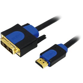 LogiLink CHB3103 câble vidéo et adaptateur 3 m HDMI DVI-D Noir