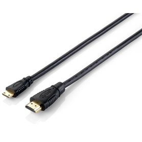 Equip 119307 câble HDMI 2 m HDMI Type A (Standard) HDMI Type C (Mini) Noir