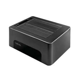 LogiLink QP0029 Station d'accueil de disques de stockage USB 3.2 Gen 1 (3.1 Gen 1) Type-B Noir