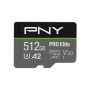 PNY PRO Elite microSDXC 512GB 512 Go Classe 10