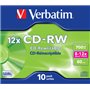 Verbatim CD-RW 12x 700 Mo 10 pièce(s)