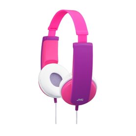 JVC HA-KD5-P-E écouteur/casque Écouteurs Avec fil Arceau Musique Rose