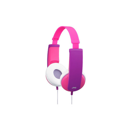 JVC HA-KD5-P-E écouteur/casque Écouteurs Avec fil Arceau Musique Rose