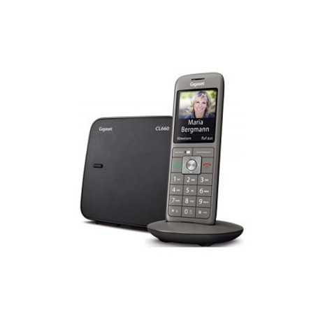 Gigaset CL 660 Téléphone DECT Anthracite