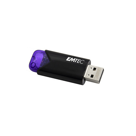 Emtec Click Easy lecteur USB flash 128 Go USB Type-A 3.2 Gen 1 (3.1 Gen 1) Noir