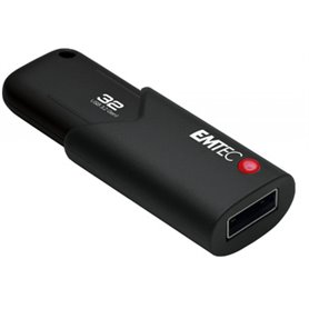 Emtec B120 Click Secure lecteur USB flash 32 Go USB Type-A 3.2 Gen 2 (3.1 Gen 2) Noir