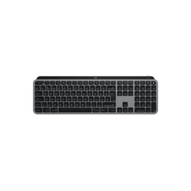 Logitech MX Keys f/ Mac clavier Bureau RF sans fil + Bluetooth QWERTZ Allemand Gris